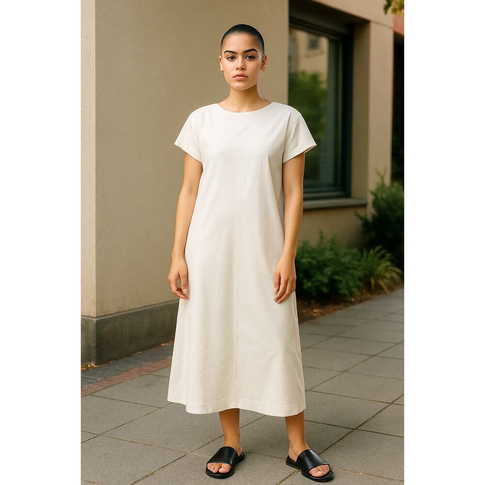 FP BEACH SIMONE  Cream Open Back Midi Dress